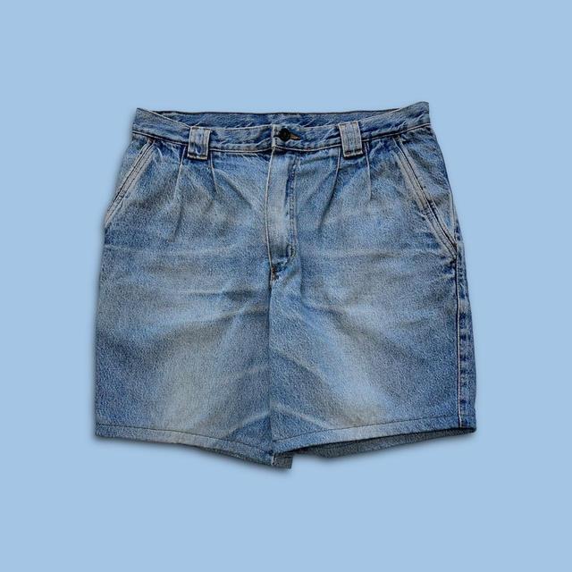 Vintage Men's Shorts - Blue - 34" on Productcaster.