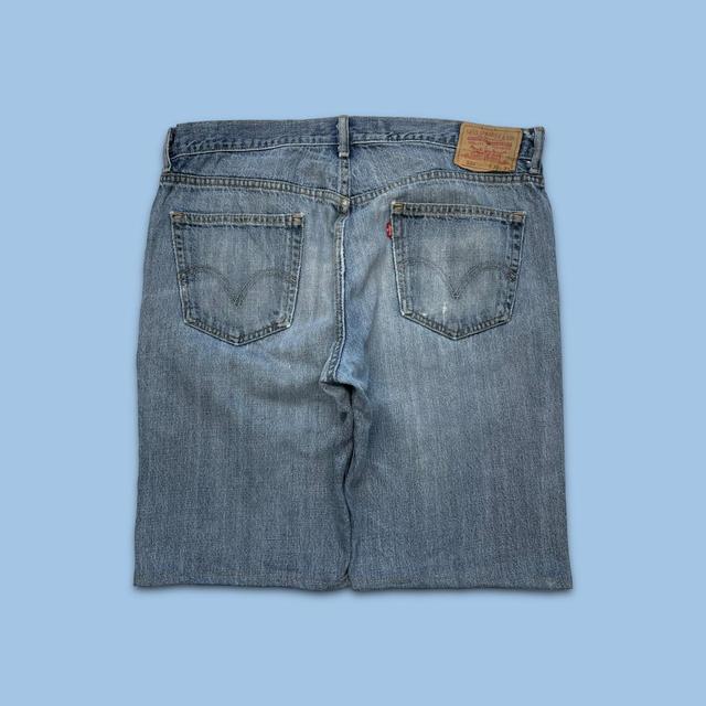 Levi's Men's Shorts - Blue - 36" on Productcaster.