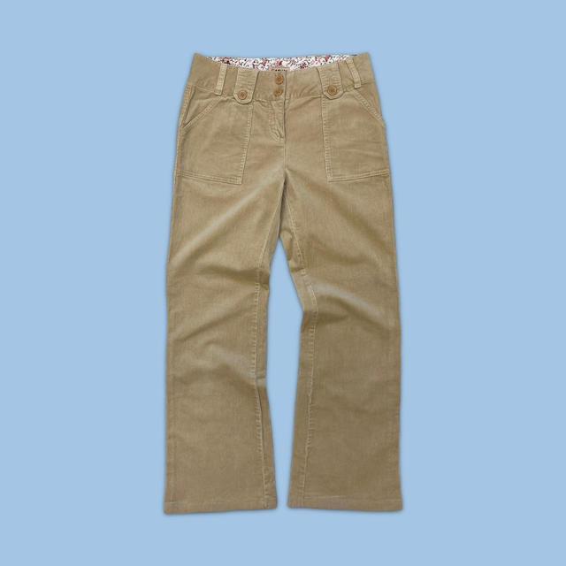 Vintage Women's Trousers - Tan/Cream - UK 10 on Productcaster.