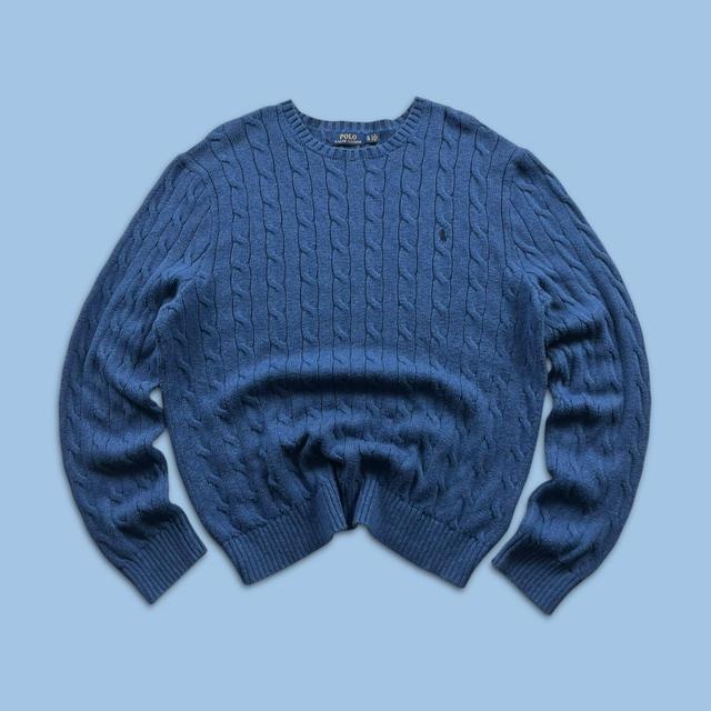 Polo Ralph Lauren Men's Jumper - Blue - XL on Productcaster.