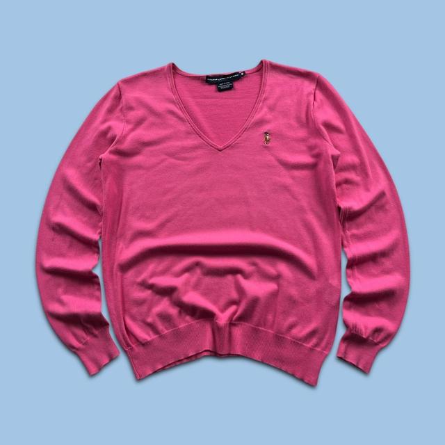 Polo Ralph Lauren Women's Jumper - Pink - S on Productcaster.