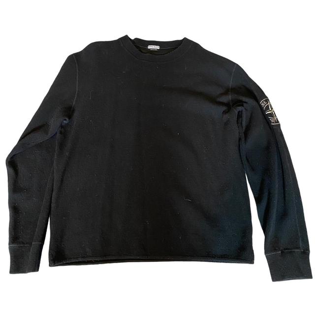 Stone Island Men's Jumper - Navy - XXL on Productcaster.