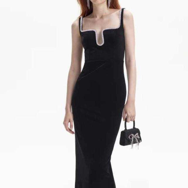 Self-portrait Women's Midi Dress - Black - 14 on Productcaster.