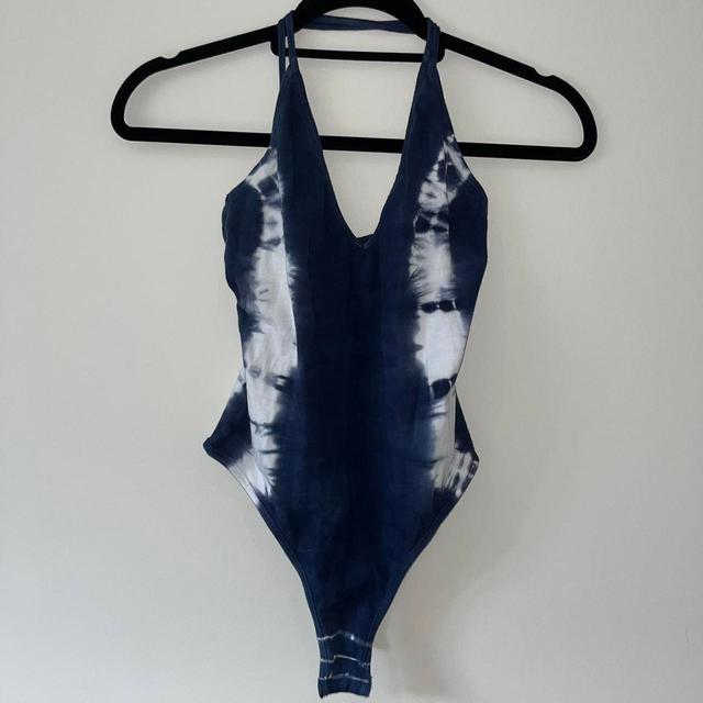 Topshop Women's Bodysuit - Navy - 8 on Productcaster.