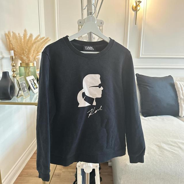 Karl Lagerfeld Women's Jumper - Black - 8 on Productcaster.