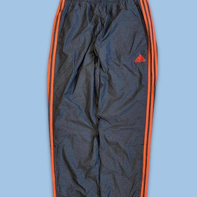 Adidas Men's Sweatpants - Grey/Orange - XL on Productcaster.