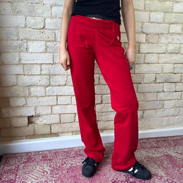 Women's Trousers - Red - M on Productcaster.