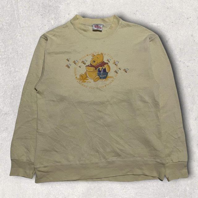 Disney Men's Sweatshirt - Yellow - S on Productcaster.