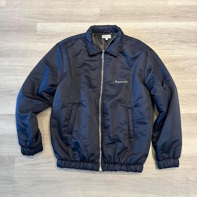 Fiorucci Men's Jacket - Navy/Blue - L on Productcaster.