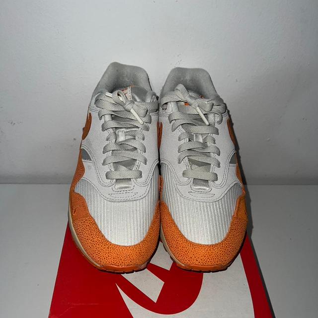 Nike Men's Trainers - Orange/Grey - UK 7 on Productcaster.