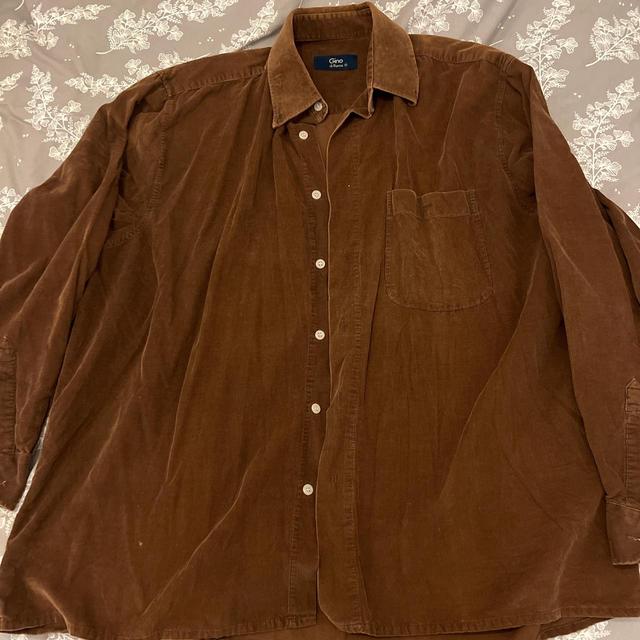 Men's Shirt - Brown - L on Productcaster.