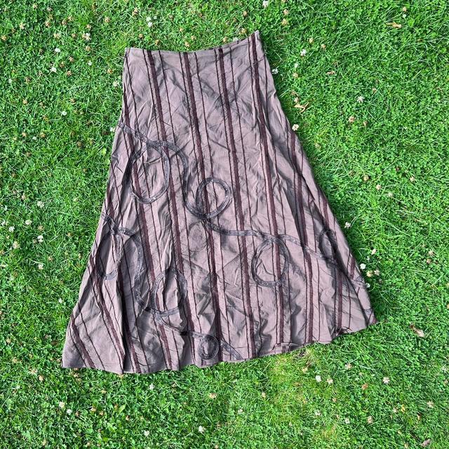 Women's Skirt - Brown - UK 8 on Productcaster.