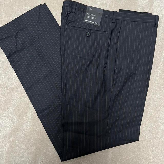 Banana Republic Men's Trousers - Black - 33" on Productcaster.