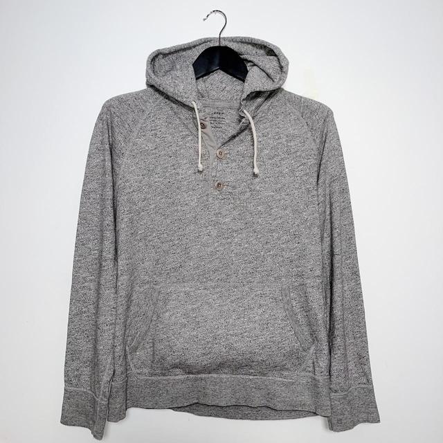 J.Crew Men's Hoodie - Grey - L on Productcaster.