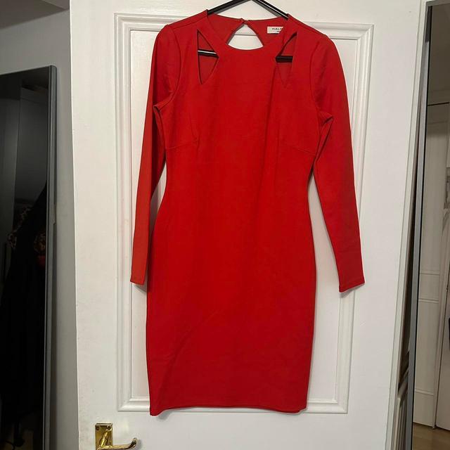 Halston Women's Dress - Red - XS on Productcaster.