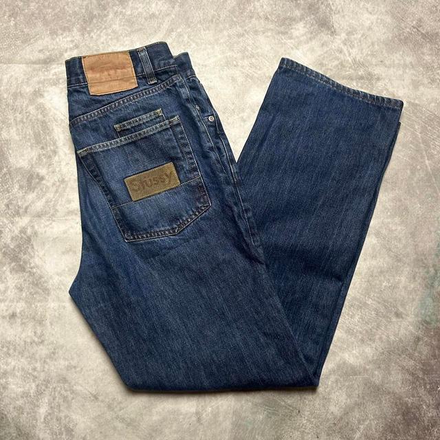 Stüssy Men's Jeans - Blue - 32" on Productcaster.