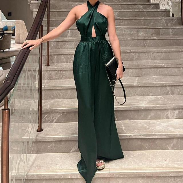 Nasty Gal Women's Jumpsuit - Green - UK 8 on Productcaster.