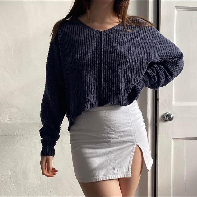 Urban Outfitters Women's Jumper - Blue - S on Productcaster.