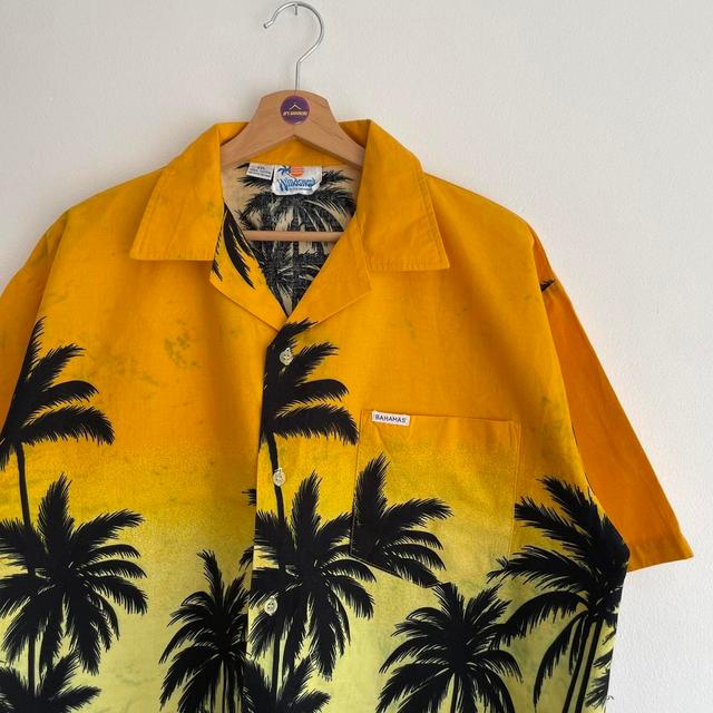 Preloved Men's Shirt - Yellow - XXL on Productcaster.