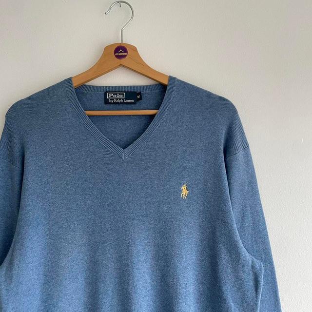 Polo Ralph Lauren Men's Jumper - Blue - M on Productcaster.