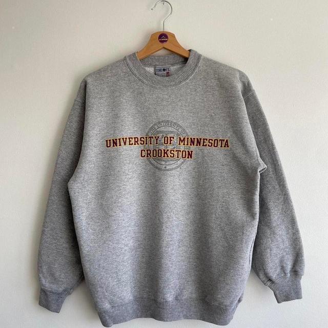 Vintage Men's Sweatshirt - Grey - M on Productcaster.