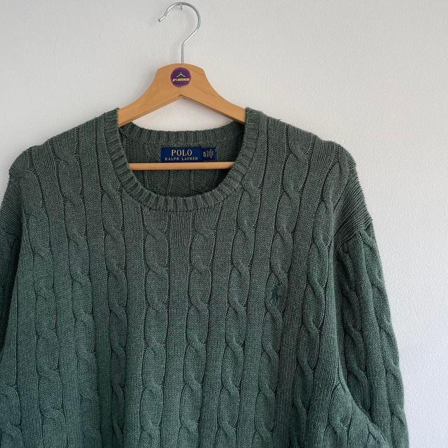 Polo Ralph Lauren Men's Jumper - Green - XL on Productcaster.