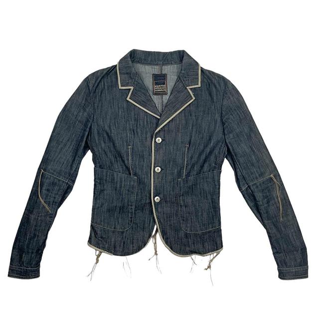 Le Jean de Marithe Francois Girbaud Women's Blazer Jacket - Navy - M on Productcaster.