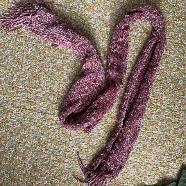 Preloved Women's Scarf - Pink on Productcaster.