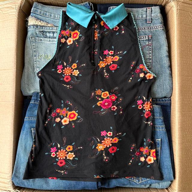 Vintage Women's Top - Black - S on Productcaster.