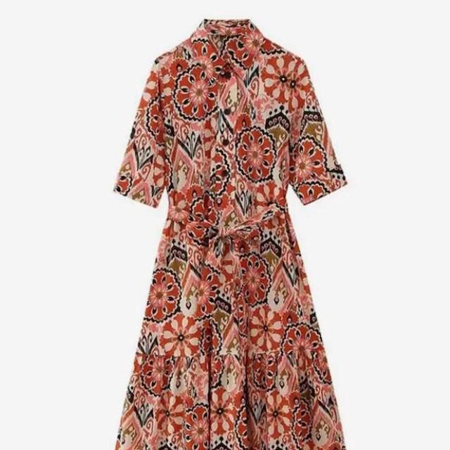 Women's Dress - Brown/Multi - 16 on Productcaster.