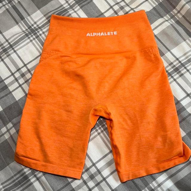 Alphalete Women's Shorts - Orange - S on Productcaster.