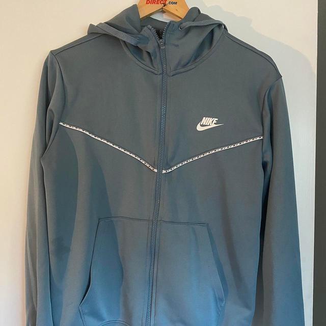 Nike Men's Hoodie - Blue - M on Productcaster.