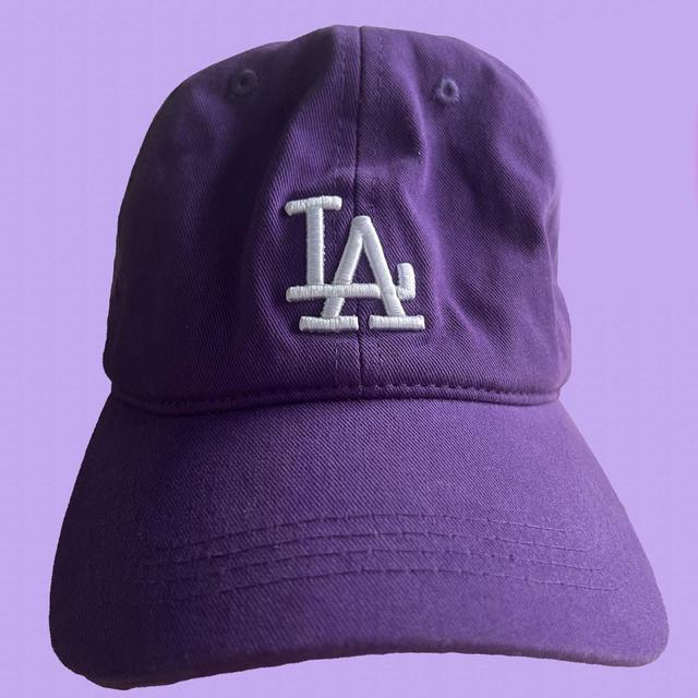 MLB Men's Hat - Purple/White on Productcaster.