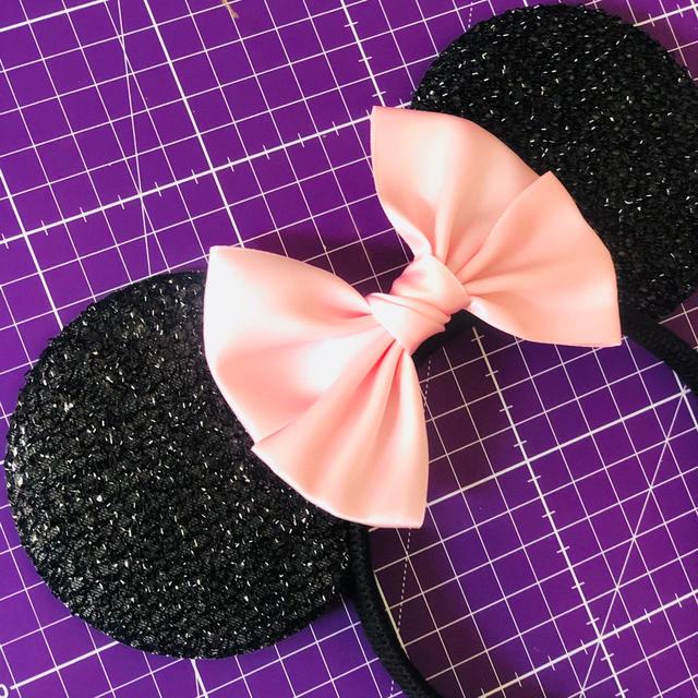 Handmade Women's Hair accessory - Pink/Black on Productcaster.