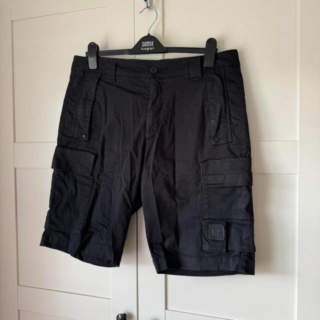 CP Company Men's Shorts - Black - 32" on Productcaster.