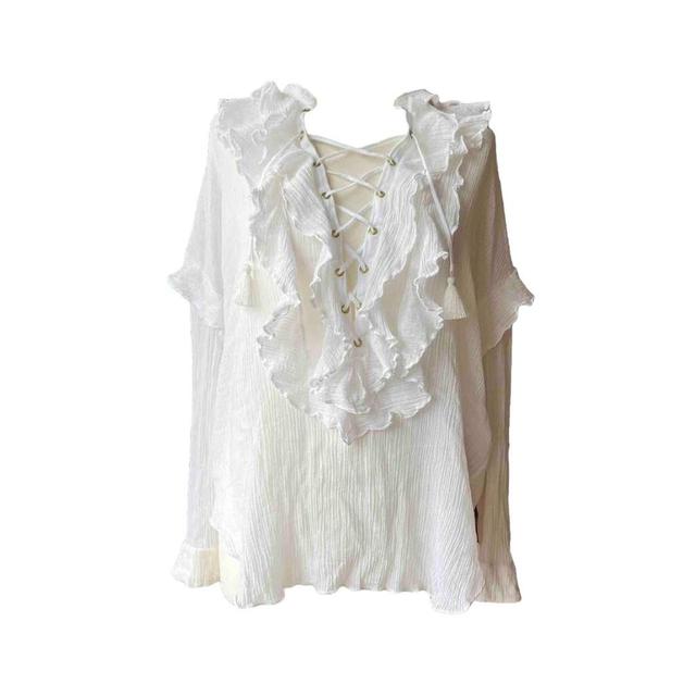 Chloé Women's Blouse - White - One size on Productcaster.