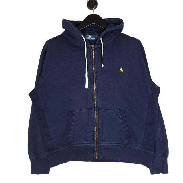 Polo Ralph Lauren Men's Hoodie - Blue - L on Productcaster.