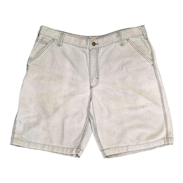 Carhartt Men's Shorts - Grey - 38" on Productcaster.