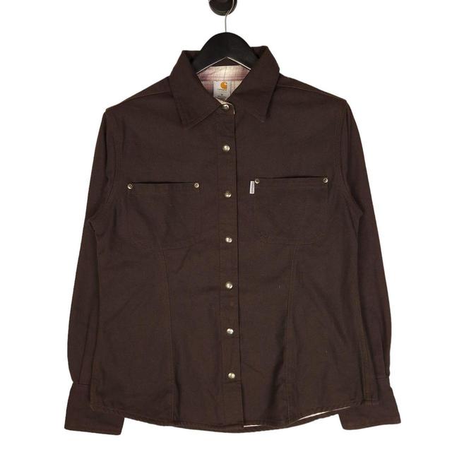 Carhartt Women's Shirt - Brown - 10 on Productcaster.