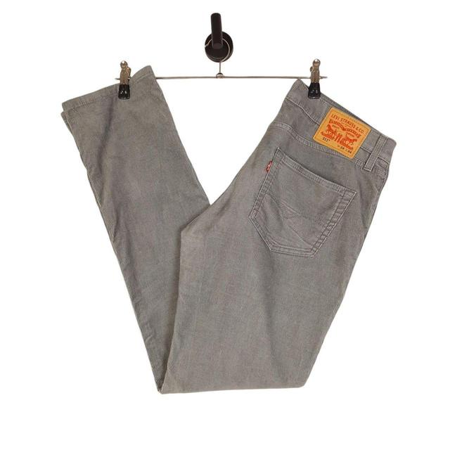 Levi's Men's Straight leg Chino Trousers - Grey - 34" on Productcaster.