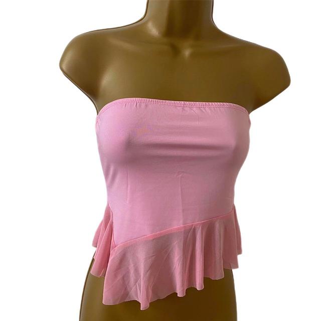 Women's Crop top - Pink - 8 on Productcaster.