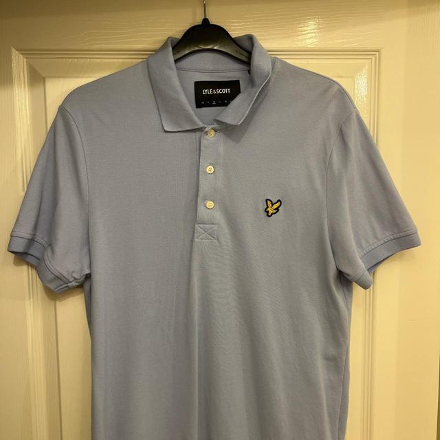 Lyle & Scott Men's Polo shirt - Blue - M on Productcaster.