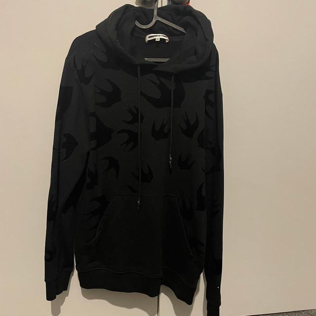 Alexander McQueen Men's Hoodie - Black - M on Productcaster.