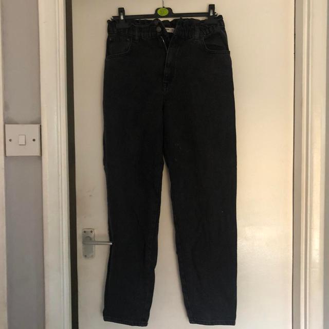 Pull&Bear Women's Jeans - Black - UK 12 on Productcaster.