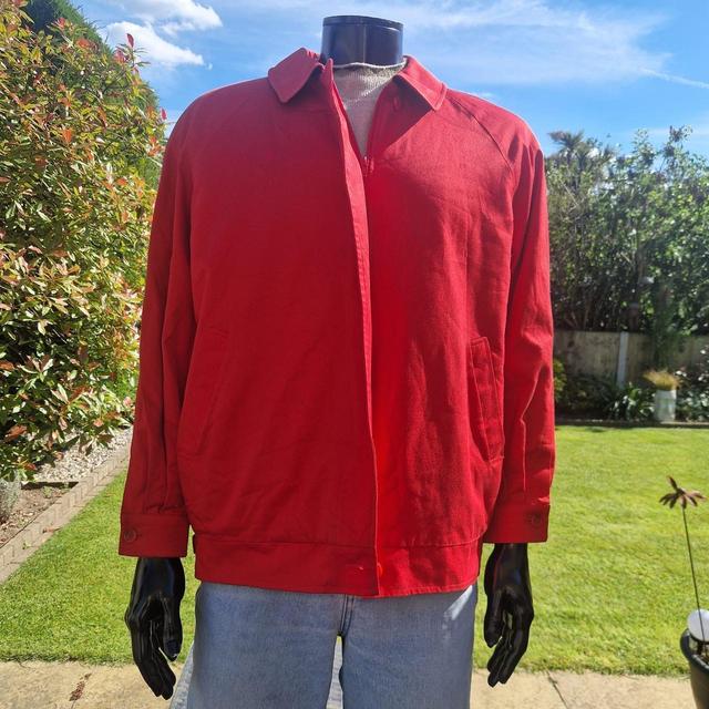 Burberry Men's Lightweight Jacket - Red - L on Productcaster.