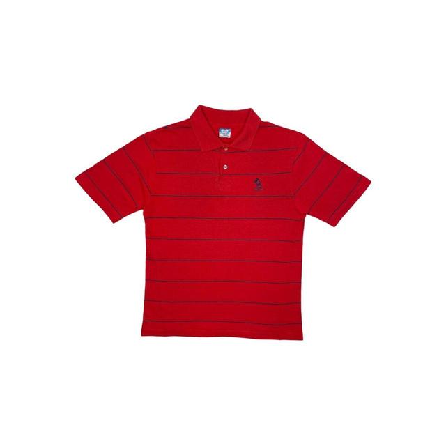 Disney Men's Polo shirt - Red - M on Productcaster.