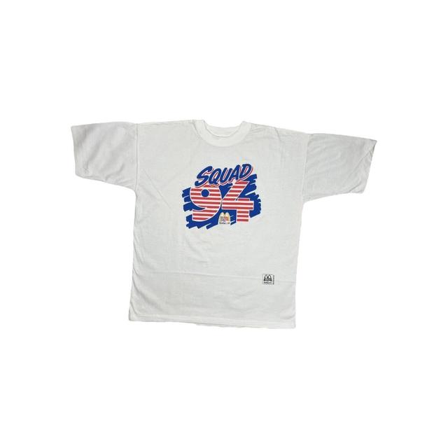 Vintage Men's T-shirt - White - XL on Productcaster.