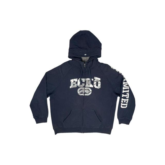 Ecko Unltd. Men's Hoodie - Navy - XXXL on Productcaster.