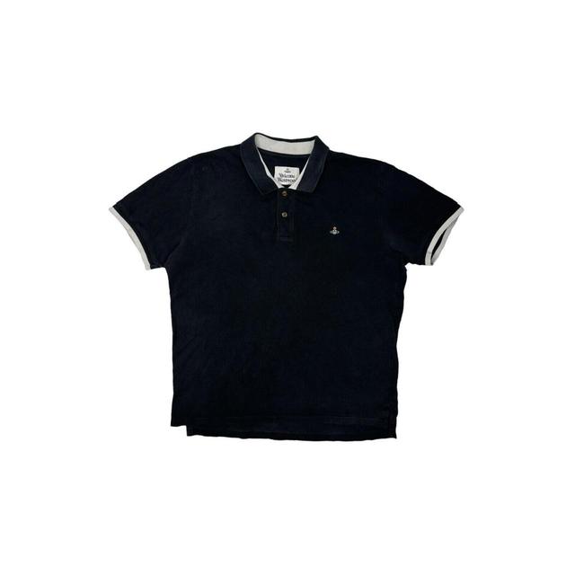 Vivienne Westwood Men's Polo shirt - Black - L on Productcaster.