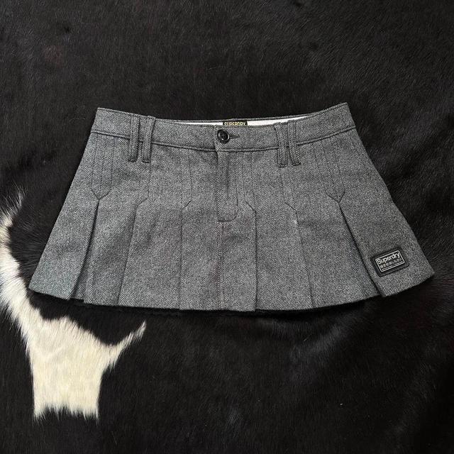 Superdry Women's Skirt - Grey - S on Productcaster.